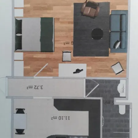 Apartament Alte Bahnhofstrasse 12 *